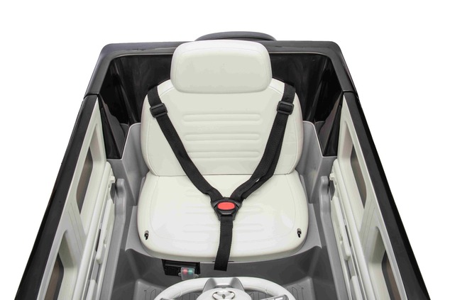 Electric Ride-on car Mercedes-Benz EQG 12V, grey, LED underlighted body parts, Functional front and 