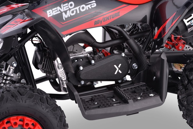 Mini quad à essence 50 cm³ | Beneo Motors Adventure | Pour enfants de 4 à 8 ans | Limiteur de vitess
