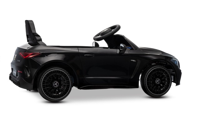Electric Ride-on car Mercedes CLE 12V with rear-wheel drive, black, Single seater, Lithium battery, 