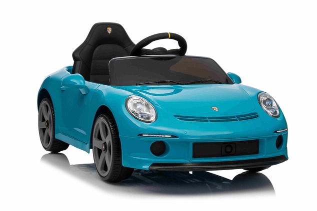 Electric Ride-on car RUF GT 12V, blue, Opening doors, 2.4 GHz remote control, LED lights front and r