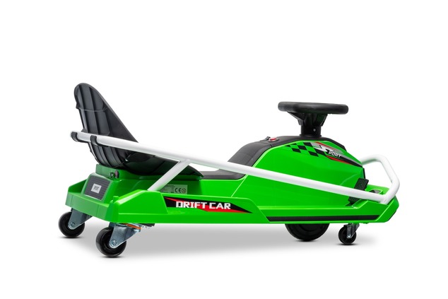 Drift kart elettrico 24V | Beneo Motors | Verde | Motore brushless 300 W | Batteria al litio | Modal