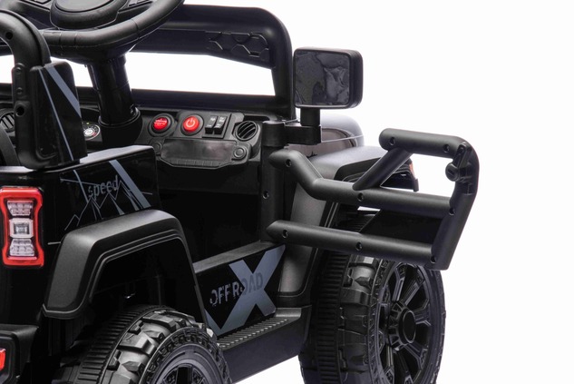 Electric car for children OFFROAD NEW with rear-wheel drive, white, Lithium battery, High chassis, W