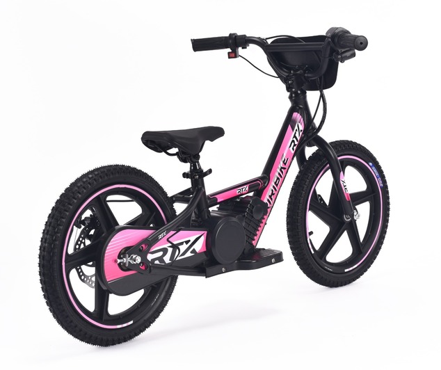 Children's electric balancer RIRIBIKE RTX6 24V (16"), pink, Lithium battery, 250W motor, Disc brake,