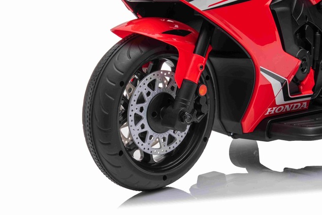 Electric Motorbike HONDA CBR 1000RR, Licensed, 12V battery, Leatherette seat, Plastic wheels, 30W En