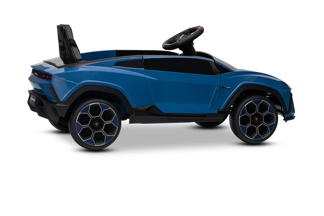 Electric Ride-on Car Lamborghini Lanzador 12V with rear-wheel drive, licensed (Single seater), blue,