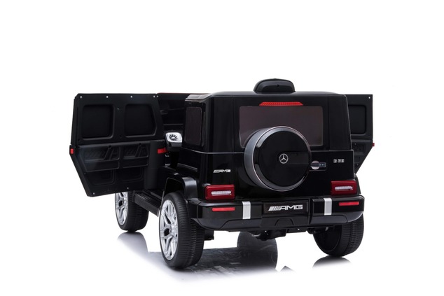 Open Box – Like New Electric Ride on Car Mercedes G New, Black, Original Licenced, Battery Powered, 