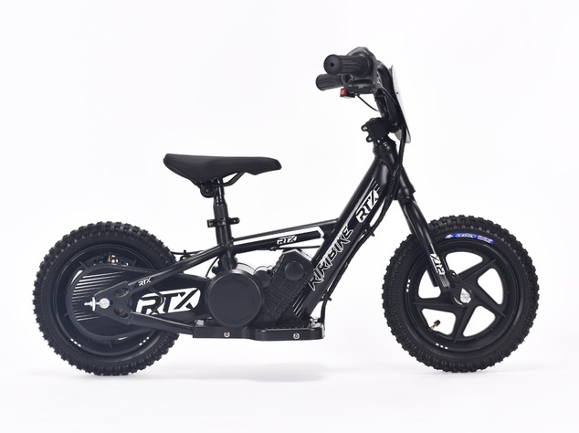 Children's electric balancer RIRIBIKE RTX3 24V (12"), black, Lithium battery, 100W motor, Disc brake