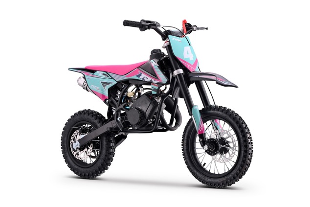 Electric Dirt Bike for Children Beneo Motors Cross TRX Pink - 60cc