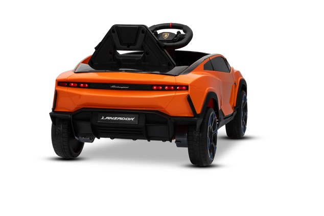 Electric Ride-on Car Lamborghini Lanzador 12V with rear-wheel drive, licensed (Single seater), orang