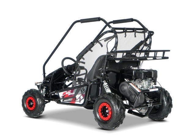 Petrol Go-Kart for children Beneo Motors BUGGY RSX XL red - 212cm3