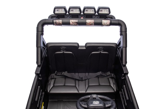 Electric Ride-on car Toyota FJ Cruiser XXL with 4x4 drive, licensed (Two-seater), sand-black, Portab