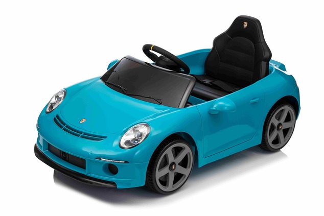 Electric Ride-on car RUF GT 12V, blue, Opening doors, 2.4 GHz remote control, LED lights front and r