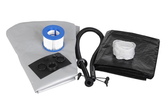 BeneoSpa NEW Portable Inflatable Bubble Spa, Hot Tube, Jacuzzi, Grey