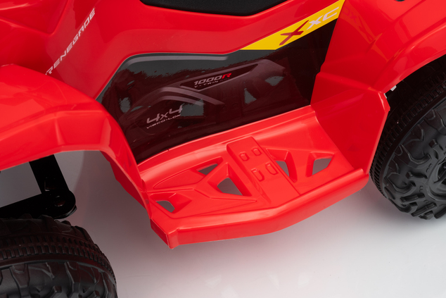 Licencovaná dětská elektrická mini čtyřkolka 25 W | Can-Am Renegade | Lithiový akumulátor 7,2 V | Červená