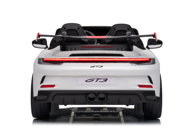 Porsche 911 GT3 RS macchina elettrica per bambini 24V 4x4 | con licenza | Beneo Motors | 2 posti | Batteria al litio | Sedili in similpelle ROSSI | Ruote EVA