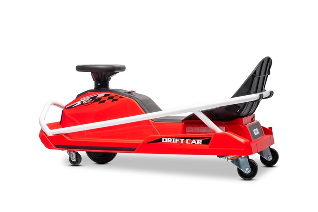 Drift kart elettrico Beneo Motors 24V, Rosso, Motore brushless 300 W, Batteria al litio, Modalità dr