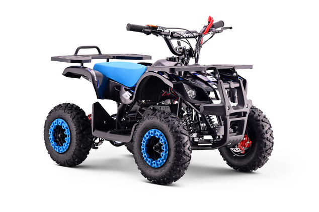 Detská benzínová štvorkolka 50 ccm - Beneo Motors Cobra Modrá