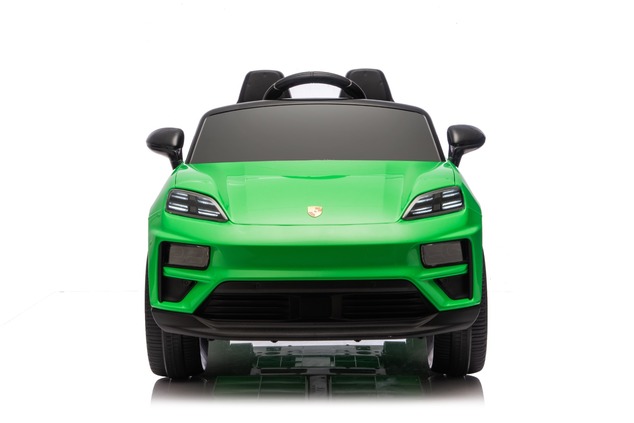 Electric Ride-on car Porsche Macan 12V Licensed with rear-wheel drive (Single seat), green, Lithium 