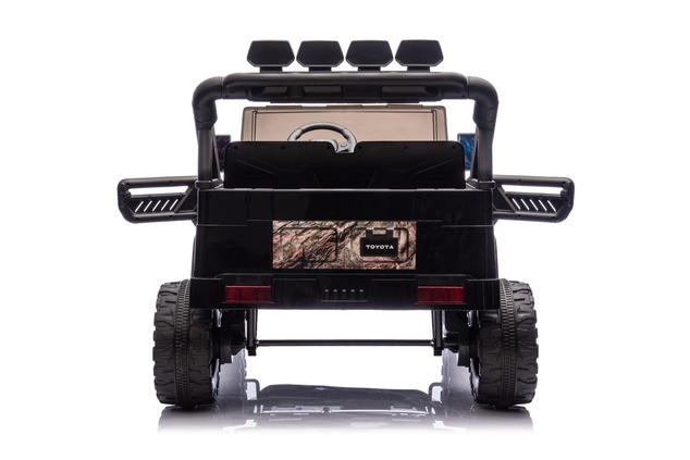 Electric Ride-on car Toyota FJ Cruiser XXL with 4x4 drive, licensed (Two-seater), sand-black, Portab