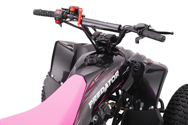 Quad a benzina per bambini 125 cc | Beneo Motors Predator | Rosa