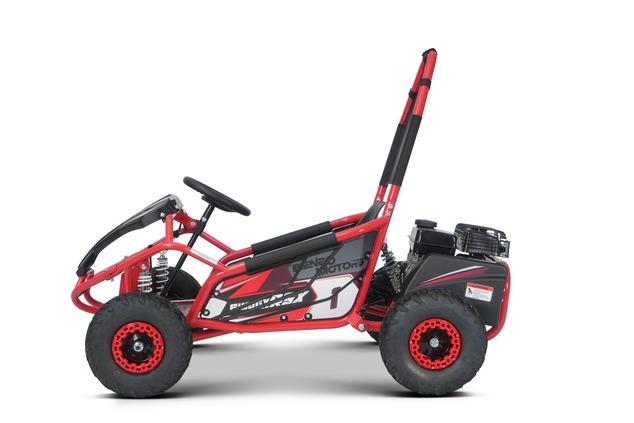 Petrol Go-Kart for children Beneo Motors BUGGY RSX red - 98cm3