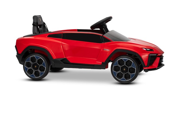 Electric Ride-on Car Lamborghini Lanzador 12V with rear-wheel drive, licensed (Single seater), red, 