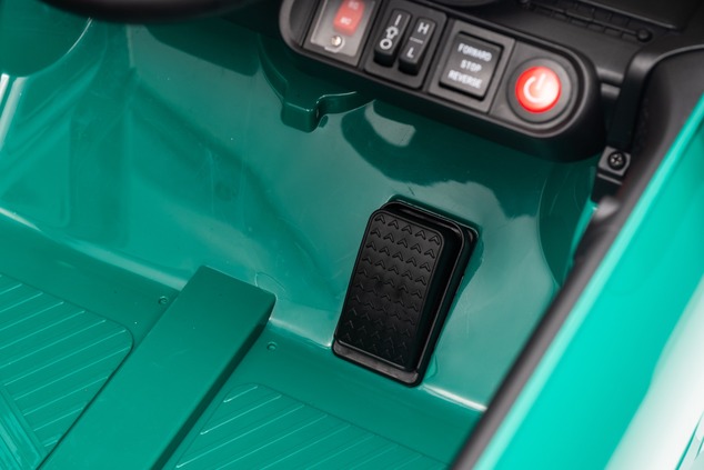 Electric Ride-on car Mini Cooper 12V, green, MP3 Player with USB and Bluetooth connection, 2.4 GHz r