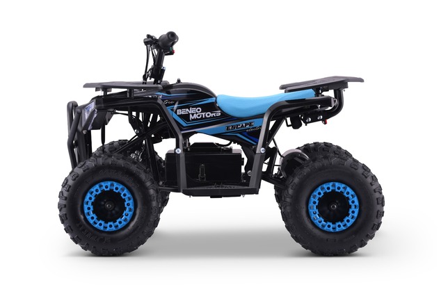 Kids Electric Mini Quad 800W | Beneo Motors Escape Blue | Ages 4+ | 3-Speed Limiter
