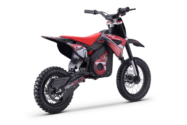 Elektro Dirtbike für Kinder 1000 W | Beneo Motors Gazelle Rot | geeignet für 6–10 Jahre | Geschwindi
