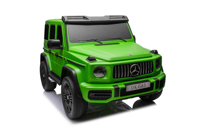 Electric Ride-on car Mercedes-Benz G63 AMG 4x4² Two-seater 24V, Green painted, MP4 Player with USB/A