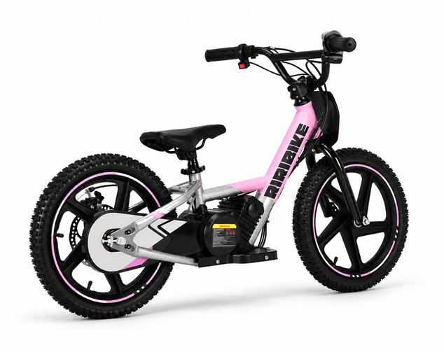 Elektrické odrážedlo 24 V, 250 W, 16" kola | Beneo Motors RIRIBIKE RTX6 S | Růžová