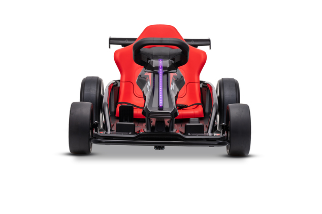 Drift kart elettrico per bambini 24 V | Beneo Motors Drift Car | Nero | 2 × 200 W | Batteria al litio