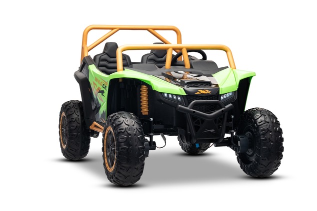 Electric Ride-on buggy Artic CAT XXL 4x4 24V, green, two-seater, Soft EVA wheels, Powerful engines, 