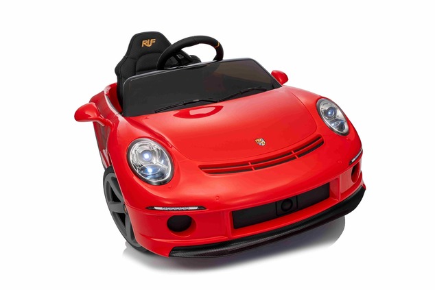 Electric Ride-on car RUF GT 12V, red, Opening doors, 2.4 GHz remote control, LED lights front and re