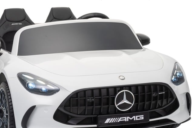 Electric Ride-on car Mercedes GT63 AMG 24V with 4x4 drive, red, Two-seater, Adjustable driver's seat