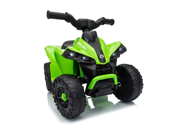 Licencovaná dětská elektrická mini čtyřkolka 25 W, lithiový akumulátor 7,2 V | Can-Am Renegade | Zelená