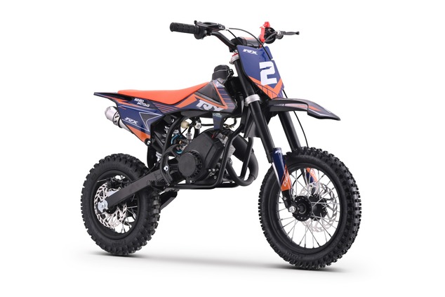 Electric Dirt Bike for Children Beneo Motors Cross TRX Orange - 60cc