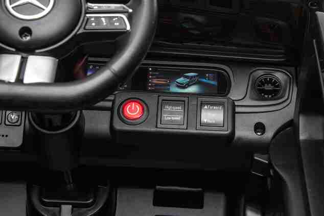 Auto elettrica per bambini | Mercedes-Benz G580 con licenza | Beneo Motors | Batteria al litio | Telecomando