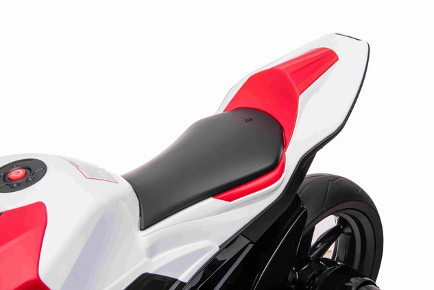 Electric Motorbike BMW HP4 RACE 12V, Licensed,  red, 12V battery, EVA soft wheels, 2 x 35W Engines, 