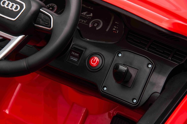 Audi Q7 Kinder Elektroauto Rot, Einsitzer, Unabhängige Federung, 12-V-Batterie, Fernbedienung