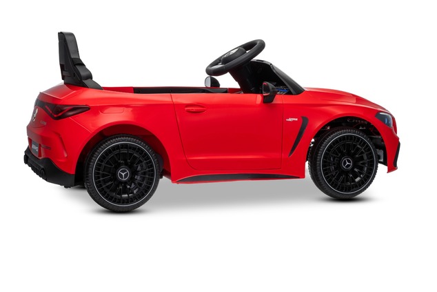 Electric Ride-on car Mercedes CLE 12V with rear-wheel drive, red, Single seater, Lithium battery, LE