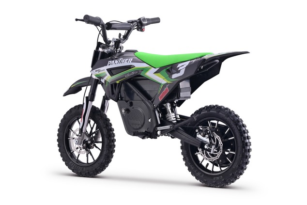 Electric Dirt Bike for Children Beneo Motors Panther Green - 550W