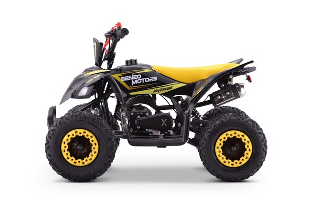 Mini quad à essence 50 cm³ | Beneo Motors Adventure | Pour enfants de 4 à 8 ans | Limiteur de vitess