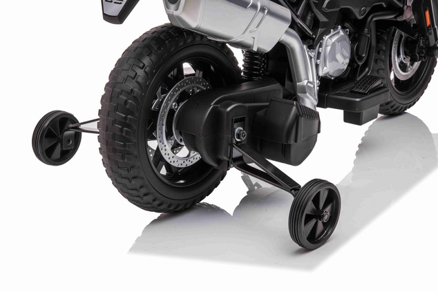 Electric Motorbike BMW F850 GS, Licensed, 12V battery, EVA soft wheels, 2 x 35W Engines, LED Lights,