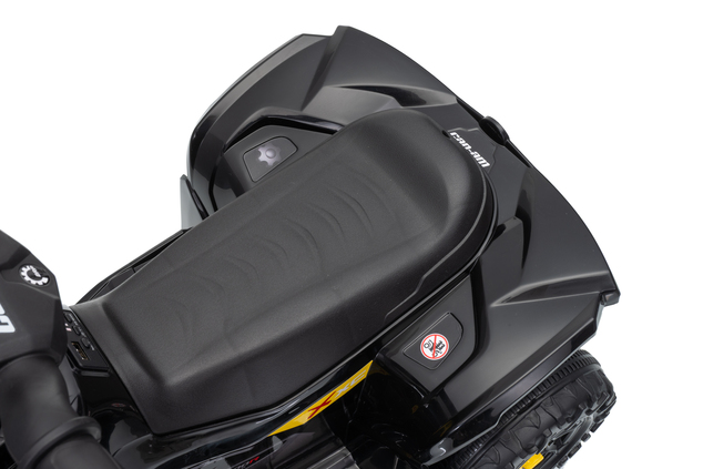Licencovaná dětská elektrická mini čtyřkolka 25 W | Can-Am Renegade | Lithiový akumulátor 7,2 V | Černá