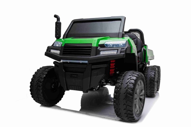 Farm electric car RIDER 6X6 with 4-wheel drive, 2x12V battery, EVA wheels, Suspension axles, 2.4 GHz