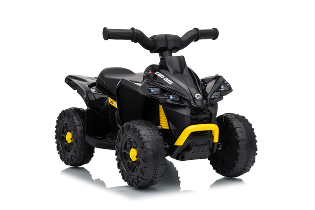 Licencovaná dětská elektrická mini čtyřkolka 25 W | Can-Am Renegade | Lithiový akumulátor 7,2 V | Černá
