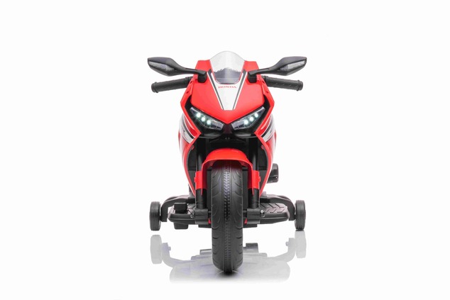 Electric Motorbike HONDA CBR 1000RR, Licensed, 12V battery, Leatherette seat, Plastic wheels, 30W En