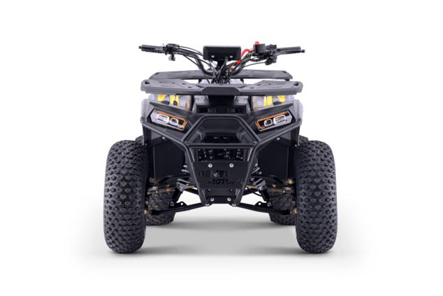 Kids Petrol Quad 125cc | Beneo Motors Warrior Yellow | Ages 8+ | Reverse Gear &amp; Speed Limiter