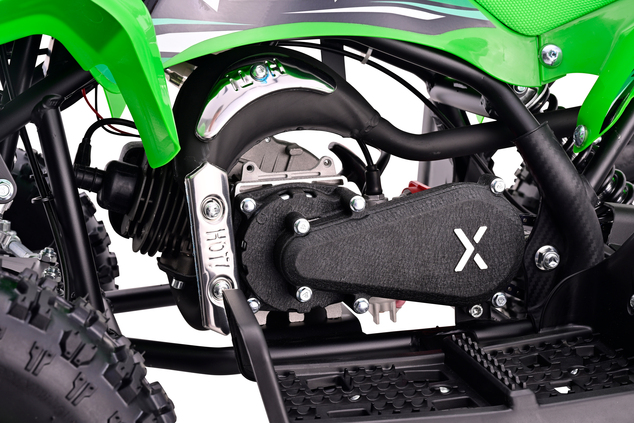 Mini quad a benzina 50cc | Beneo Motors MTX | Per bambini di 6-10 anni | Limitatore di velocità